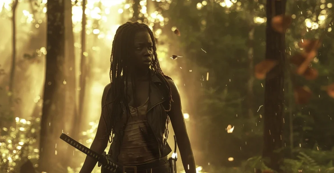 retour surprise de michonne