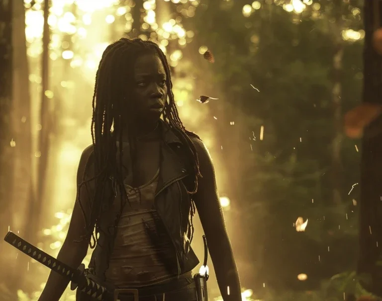 retour surprise de michonne